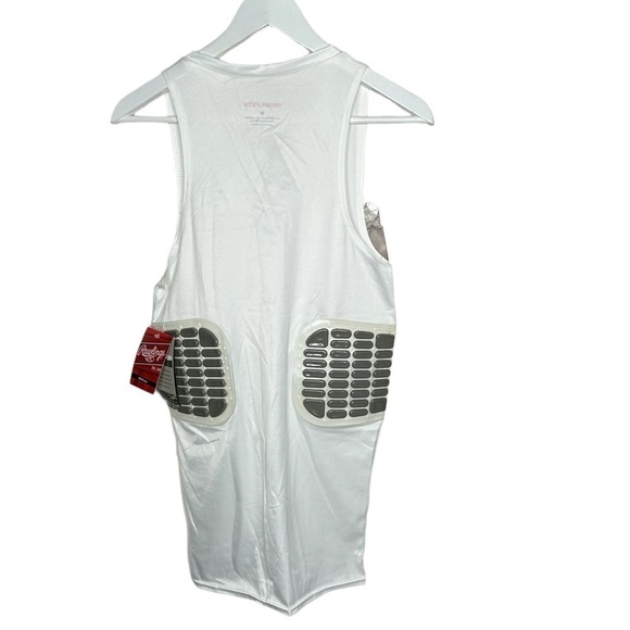 New Rawlings Men’s Basketball Football Protective Wear Tank Top Med White BNWT - Picture 4 of 5